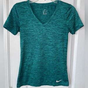 Nike EUC Teal workout top